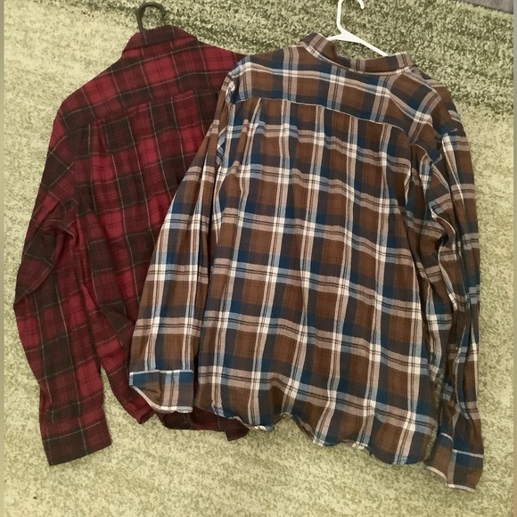 Lot of 2 Men’s Flannels Faded Glory XL 46-48 - Picture 4 of 7
